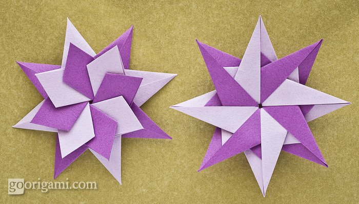 Origami Star By Enrica Dray — Modular Origami Star Go Origami 5037